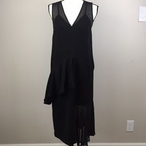 OPENING CEREMONY Black Midi Dress